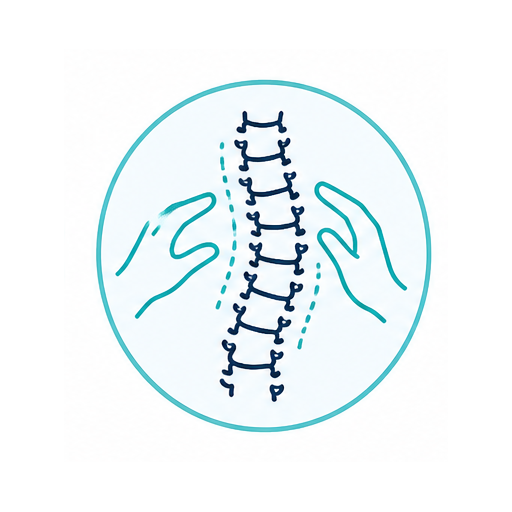 Chiropractic care icon